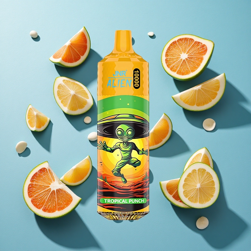 JNR Alien 10000 Puffs 850mAh Batterie Tropischer Punsch