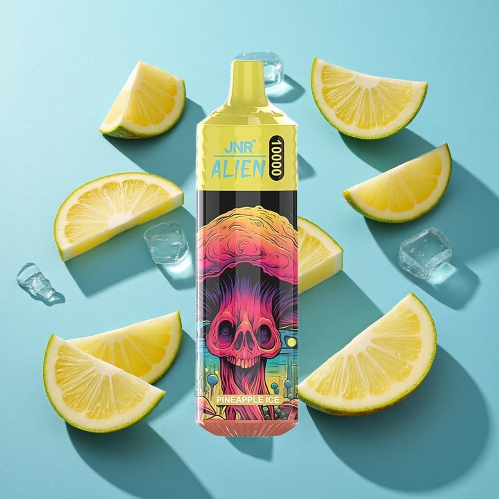 JNR Alien 10000 Puffs 850mAh Batterie Typ-C Pineapple Eis