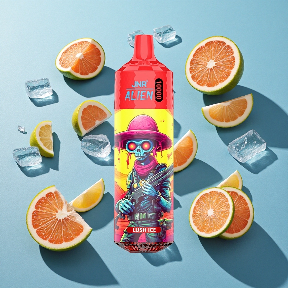 JNR Alien 10000 Puffs 850mAh RGB Lush-Eis