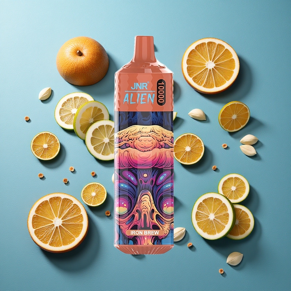 JNR Alien 10000 Puffs Sport-Design LED (RGB) Eisengebräu