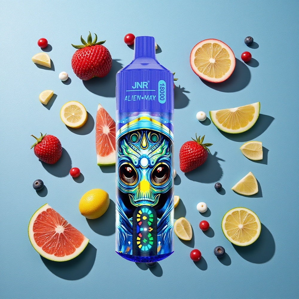 JNR Alien Max 18000 Puffs Dual Mesh Coil & Dual Core Gemischte Beeren