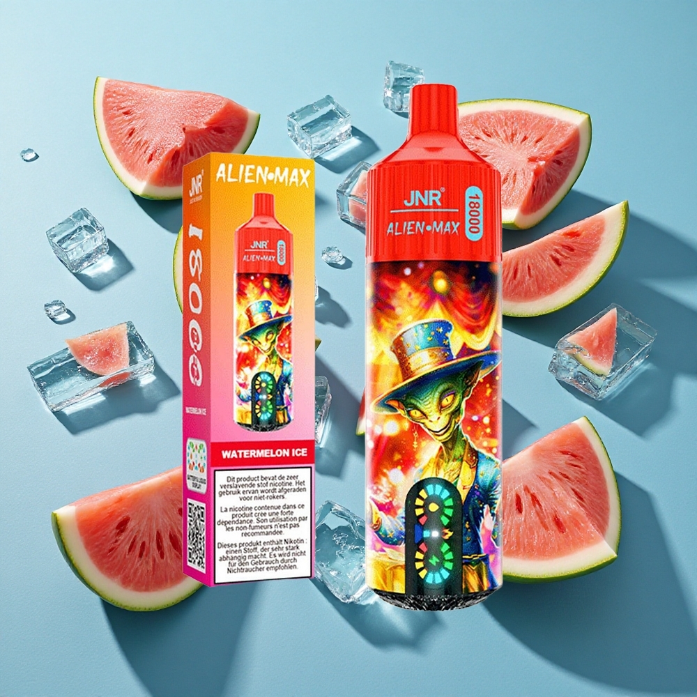 JNR Alien Max 18000 Puffs Dual Mesh Coil Wassermelone Eis
