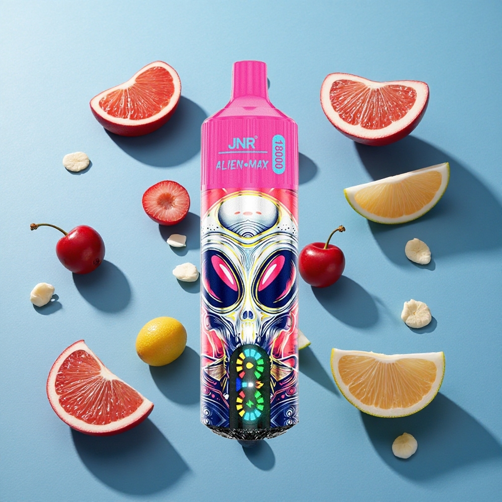 JNR Alien Max 18000 Puffs Dual Mesh & Dual Core Kirschbeere
