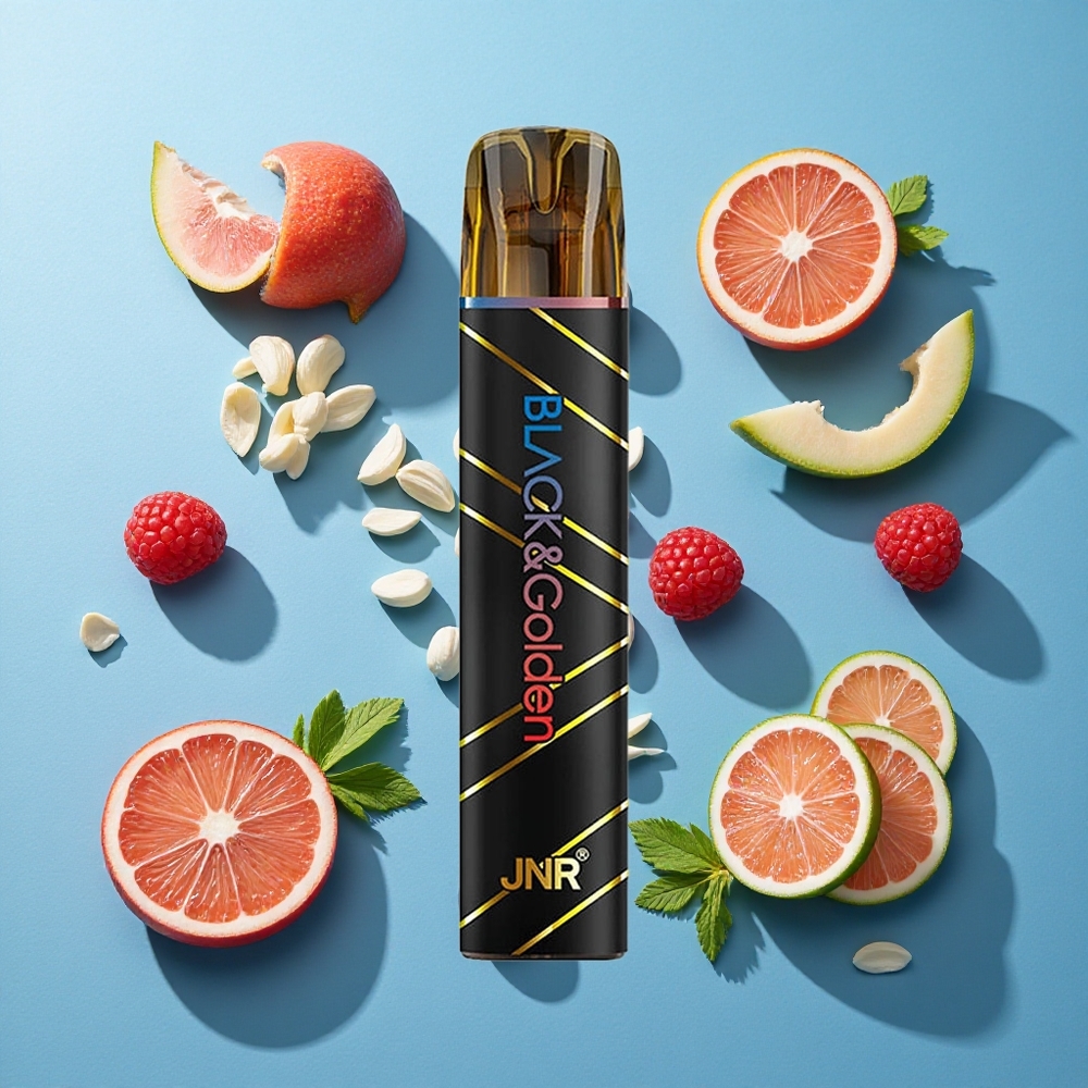 JNR Black&Golden 600+200 Puffs 2ml Einweg-Vape Blaubeere-Sauer-Himbeere