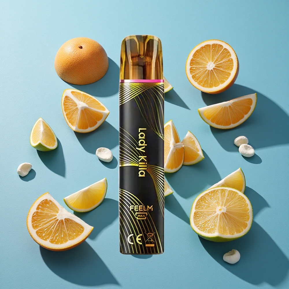 JNR Black&Golden 600+200 Puffs 800 Puffs 2ml E-Liquid Kapazität Einweg-Vape Ladykiller