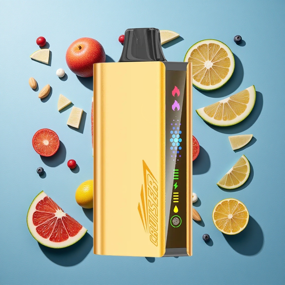 JNR Cruiser 12000 Puffs Ohne-Aufladung Einweg-Vape Beerenmix Mit 3500-mAh-Batterie