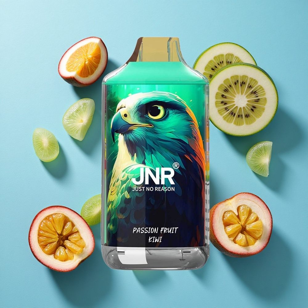 JNR Falcon 16000 Puffs 22ml Maracuja-Kiwi Dual Mesh Coil