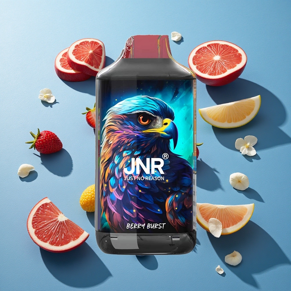 JNR Falcon 16000 Puffs Beerenausbruch mit 22ml E-Liquid und Dual Mesh Coil