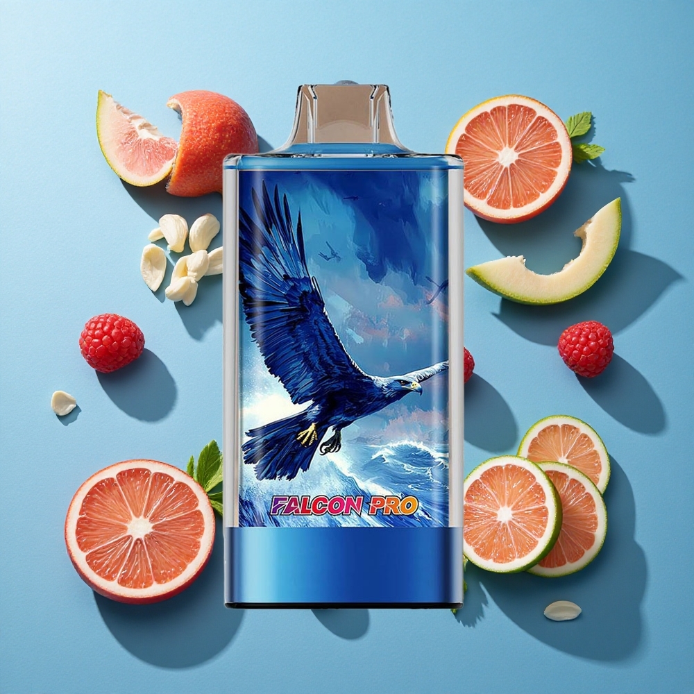 JNR Falcon Pro 28000 Einweg-Vape Blaubeere-Sauer-Himbeere mit 30ml Füllmenge und 950mAh Akku