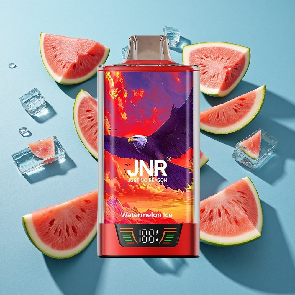 JNR Falcon Pro 28000 Einweg-Vape Wassermelone Eis mit 30ml Füllung und 950mAh Akku