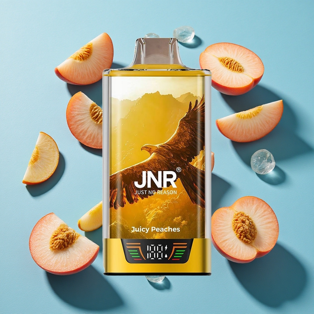 JNR Falcon Pro 28000 Wegwerf-Vape 30ml Vorgefüllt & 950mAh Juicy Pfirsiche