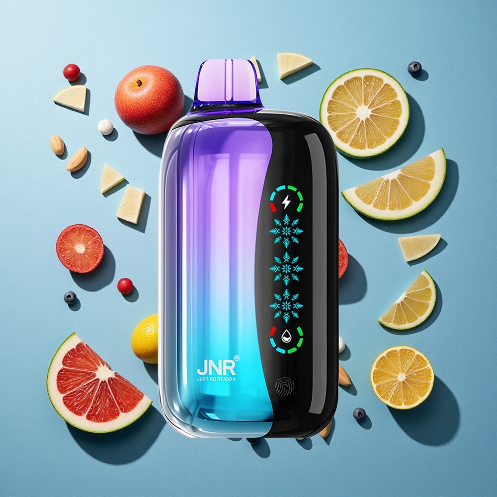 JNR Flex Ice 21000 Puffs Einweg-Vape Beerenmix mit anpassbarer Eisstärke und 26ml E-Liquid