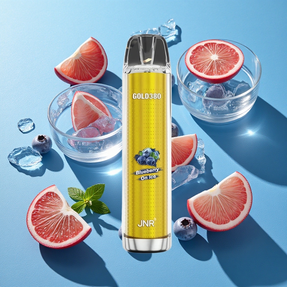 JNR Gold380 6000 Puffs Einweg-Vape Blaubeere Eis