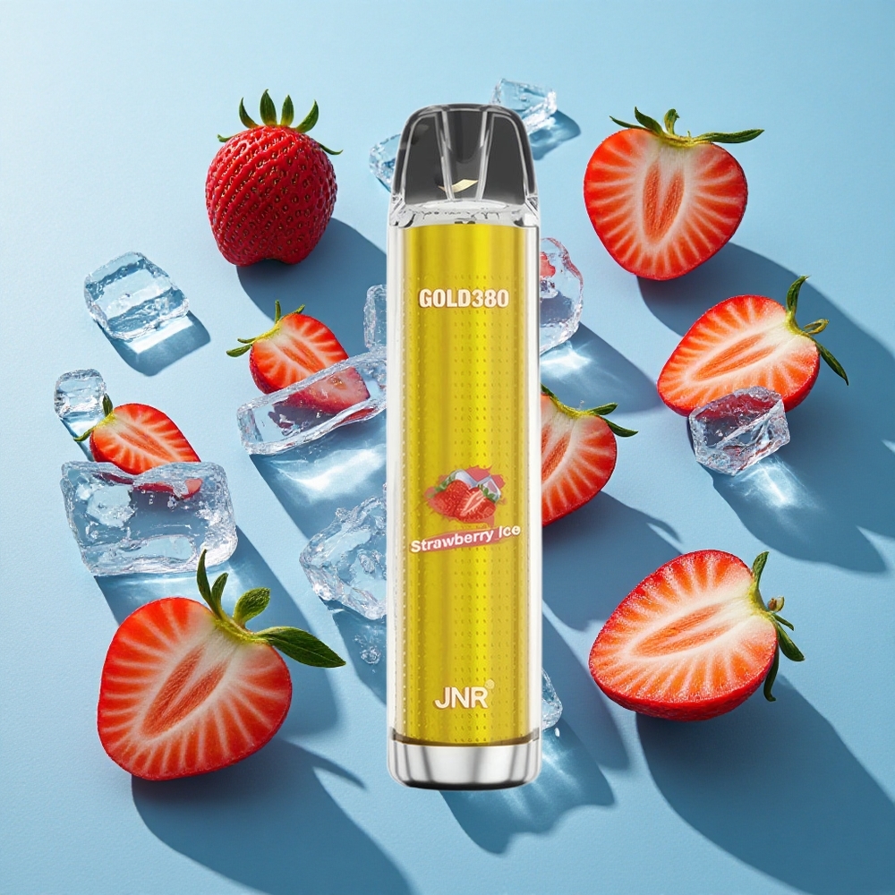 JNR Gold380 6000 Puffs Einweg-Vape Erdbeer-Eis