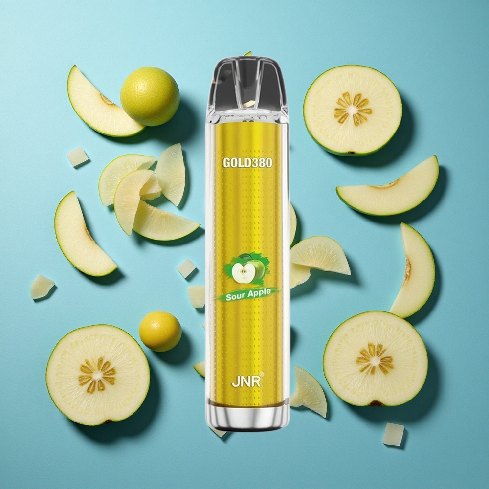JNR Gold380 6000 Puffs Einweg-Vape Sauerapfel
