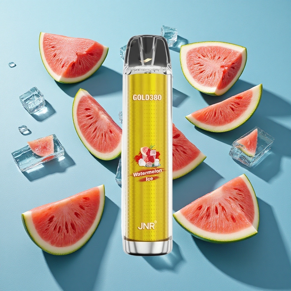 JNR Gold380 6000 Puffs Wegwerf-Vape Wassermelone-Eis 1500mAh
