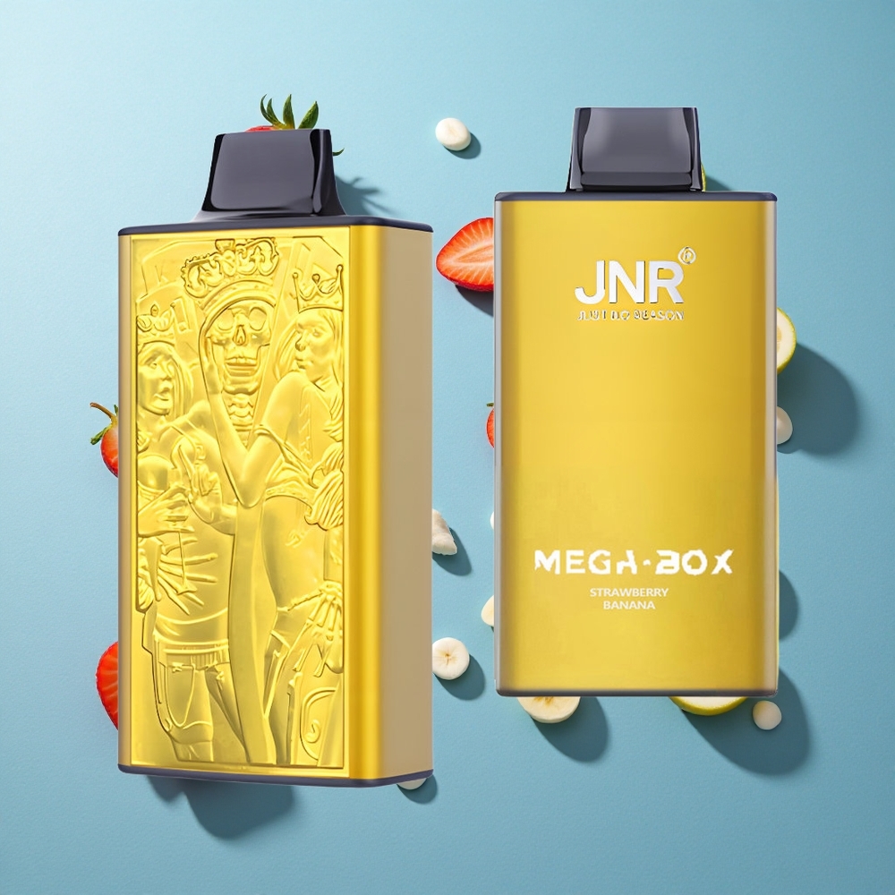 JNR Mega Box 25000 Puffs Wegwerf-Vape Erdbeere Banane 30ml E-Liquid