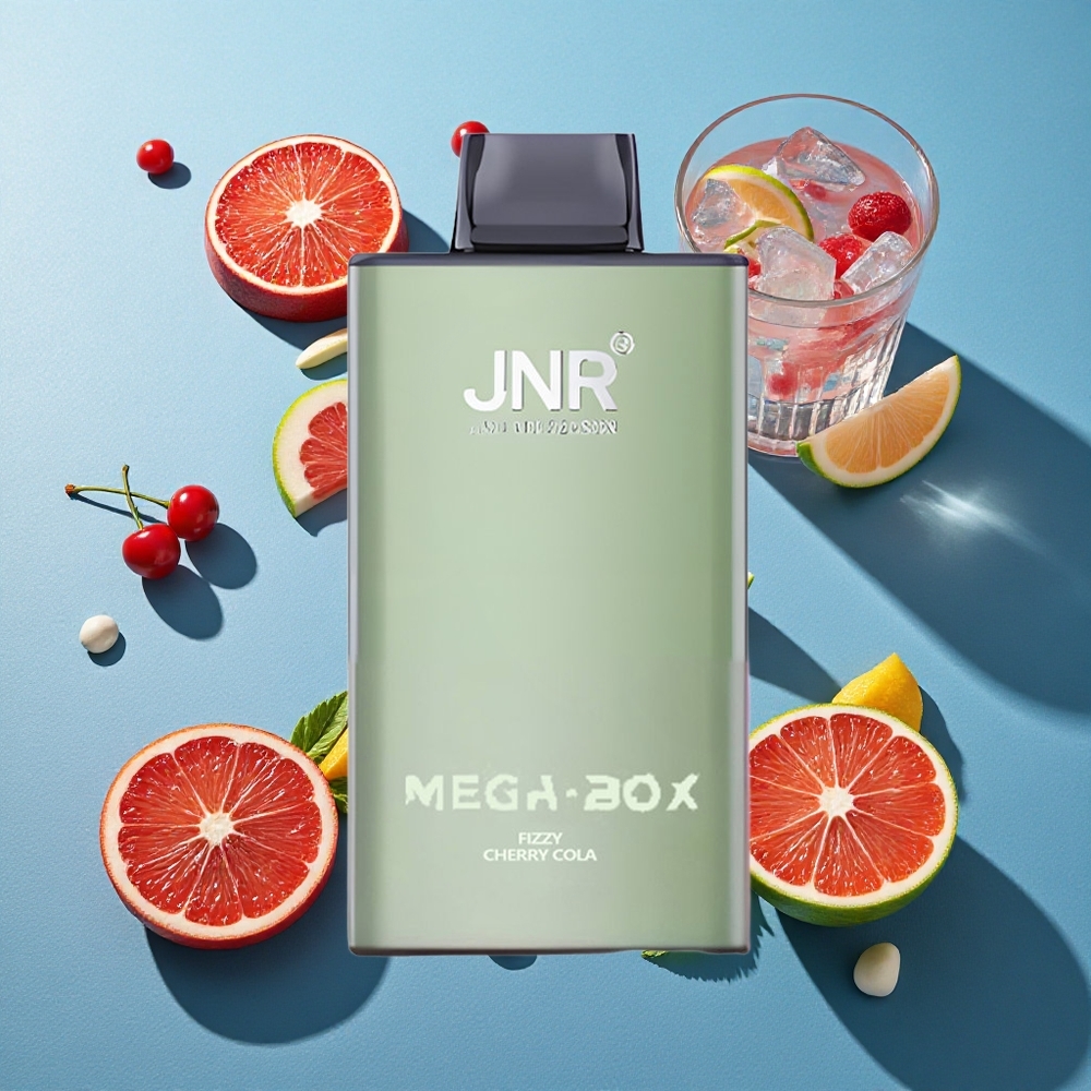 JNR Mega Box 25000 Puffs Wegwerf-Vape Sprudelnde Kirsch-Cola