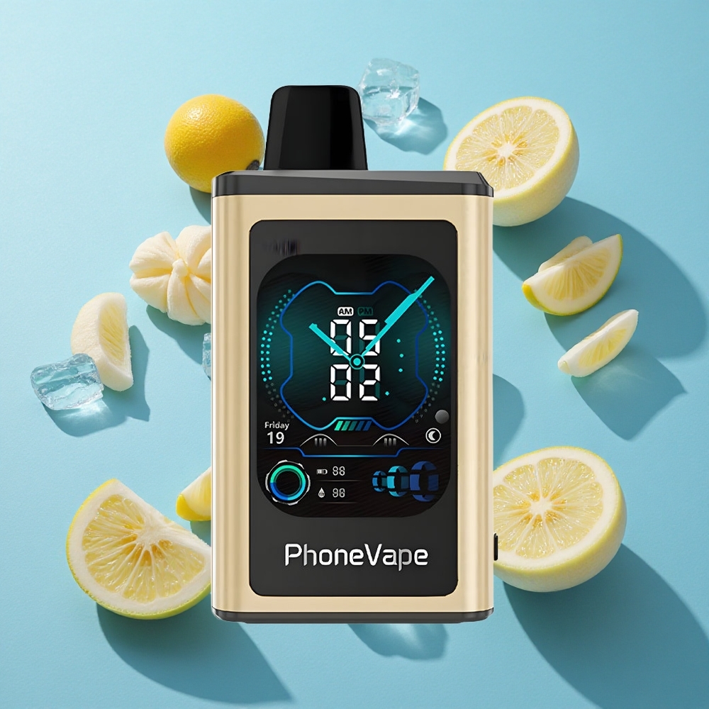 JNR PhoneVape 30000 Puffs Einweg-Vape Banane-Eis mit Turbo-Modus und App-Steuerung