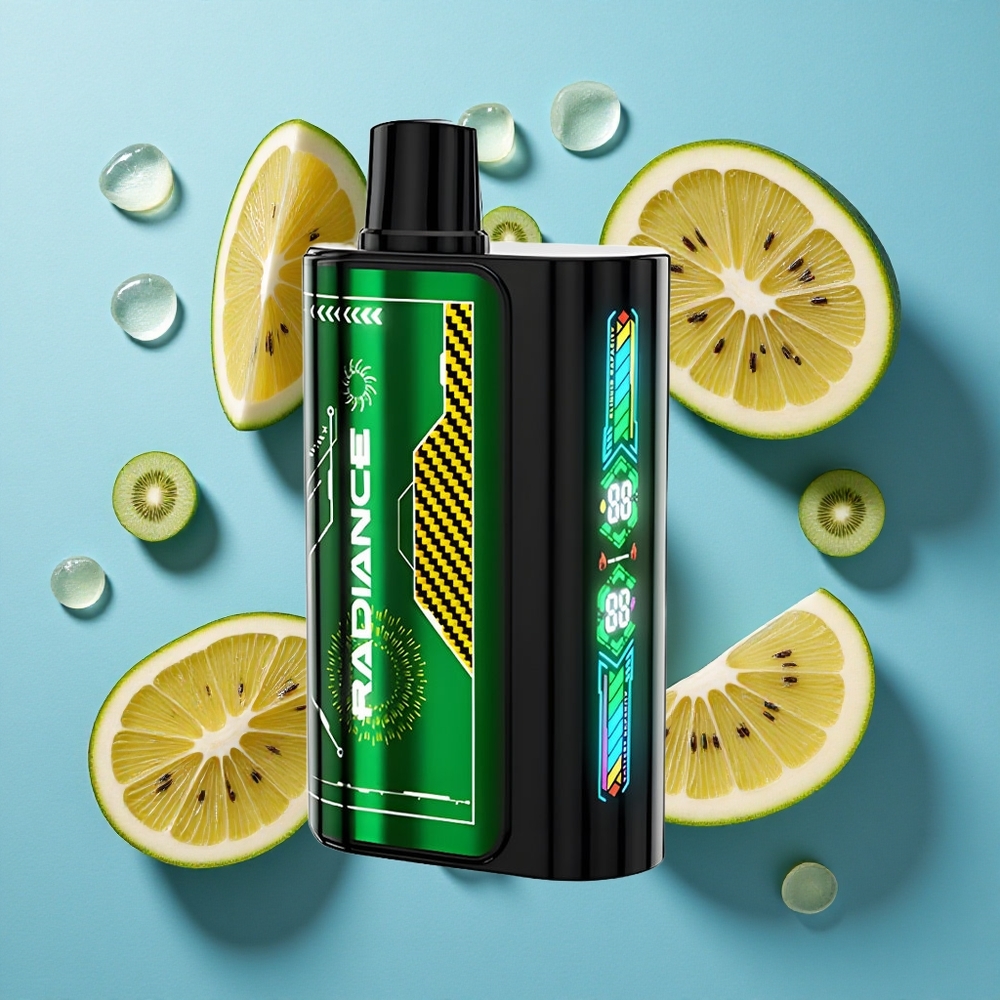 JNR Radiance 31000 Puffs Doppel-Mesh Coil Einweg-Vape Passionsfrucht Kiwi