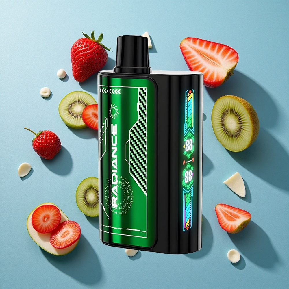 JNR Radiance 31000 Puffs Dual Mesh Coil Einweg-Vape Erdbeere Kiwi