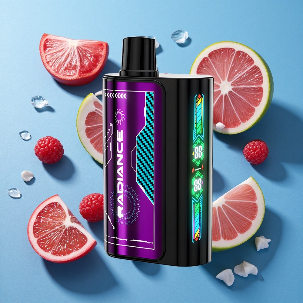 JNR Radiance 31000 Puffs Einweg-Vape Blaubeere Saure Himbeere mit 28ml E-Liquid und Dual Mesh Coil