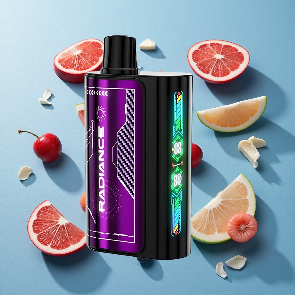 JNR Radiance 31000 Puffs Einweg-Vape Kirsch-Beere mit 28ml E-Liquid und Dual-Mesh-Coil