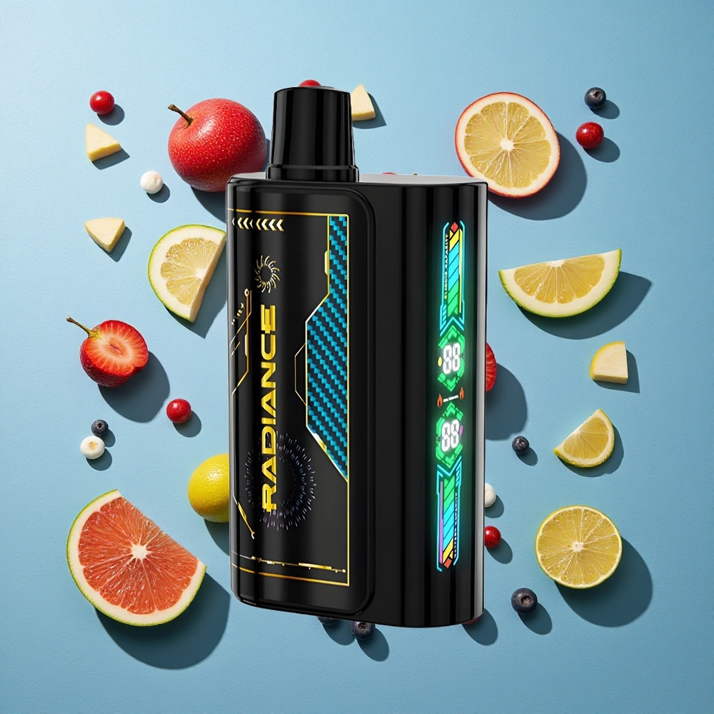 JNR Radiance 31000 Puffs Wegwerf-Vape Gemischte Beeren mit 28ml E-Liquid und Dual Mesh Coil