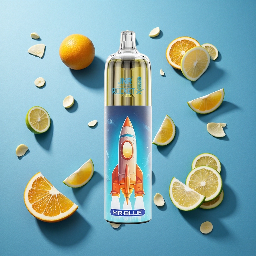 JNR Rocket-X 12400 Puffs Einweg-Vape Herr Blau mit 25ml E-Liquid und 1,2ohm Mesh Coil