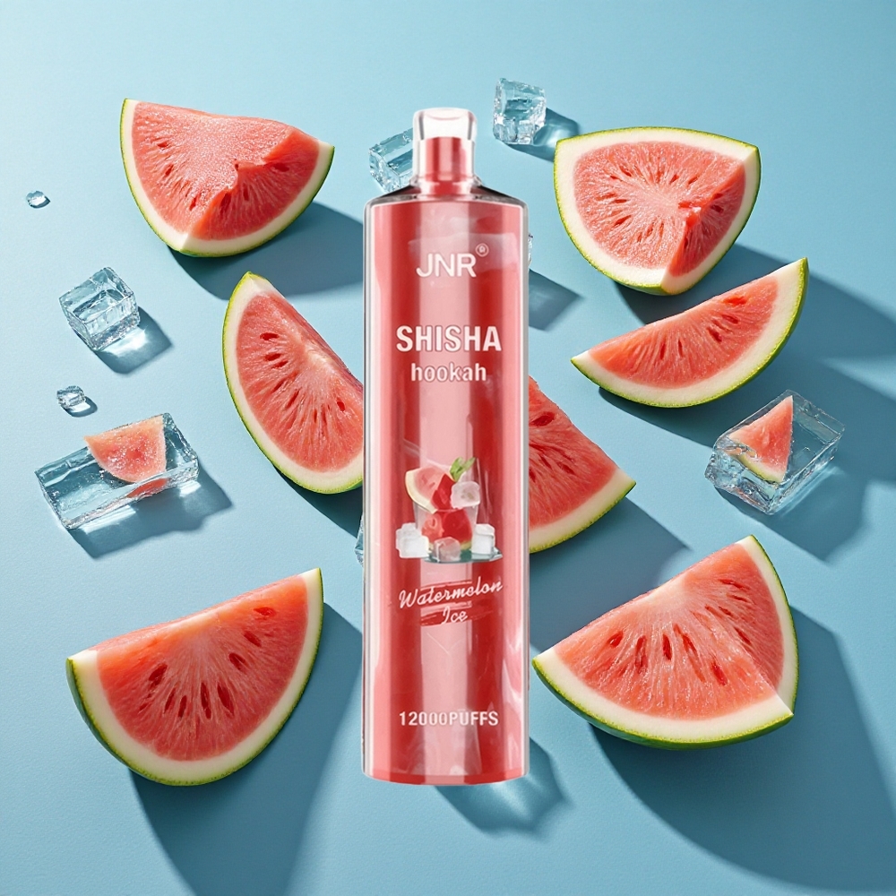 JNR Shisha Hookah 12000 Puffs 24ml Wassermelone-Eis