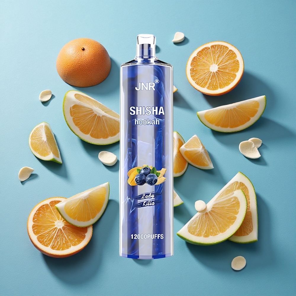 JNR Shisha Hookah 12000 Puffs Einweg Vape Lady Killer 24ml E-Liquid 750mAh