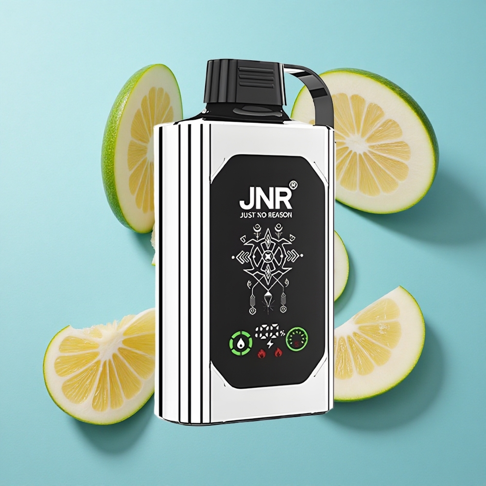 JNR Shisha Hookah Box 20500 Puffs Doppelmelone Minze mit HD Display, 1000mAh Akku, 25ml E-Liquid und Dual Mesh Coil
