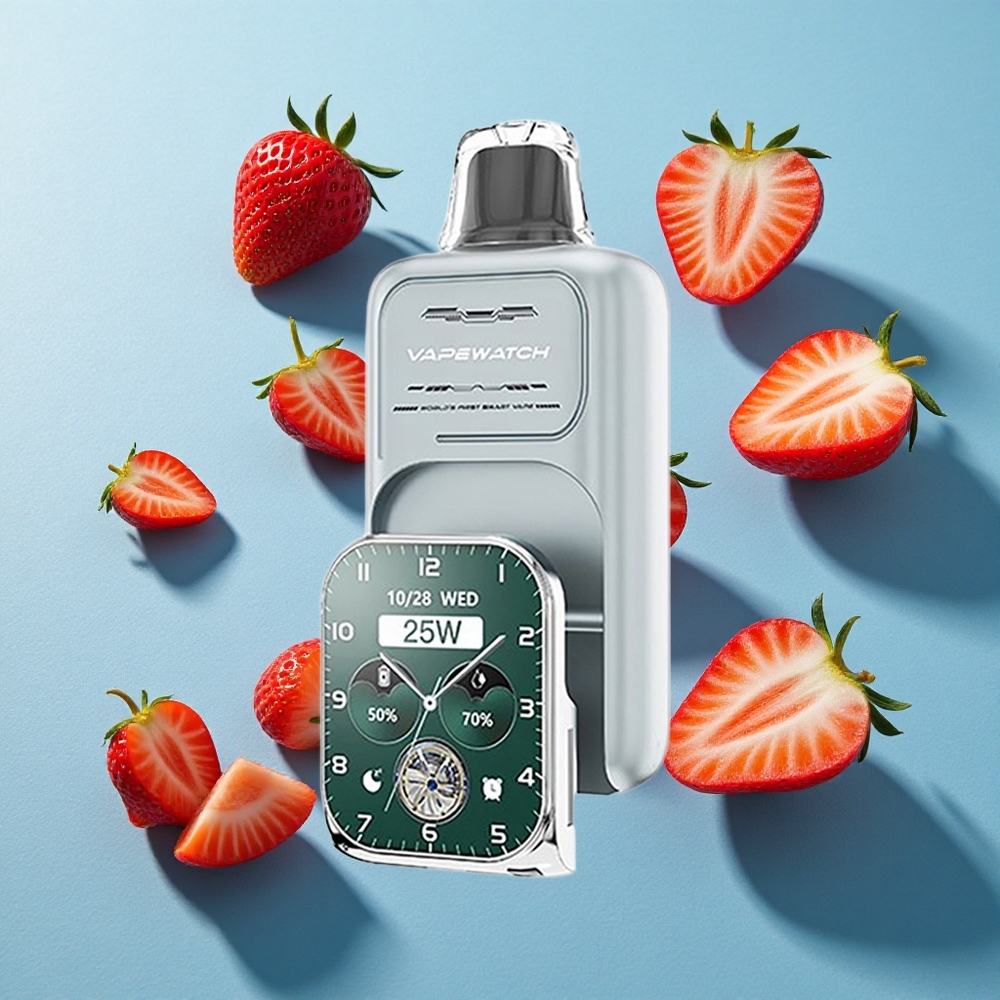 JNR Vape Watch 30000 Puffs 19mL E-Zigarette Erdbeer-Eis