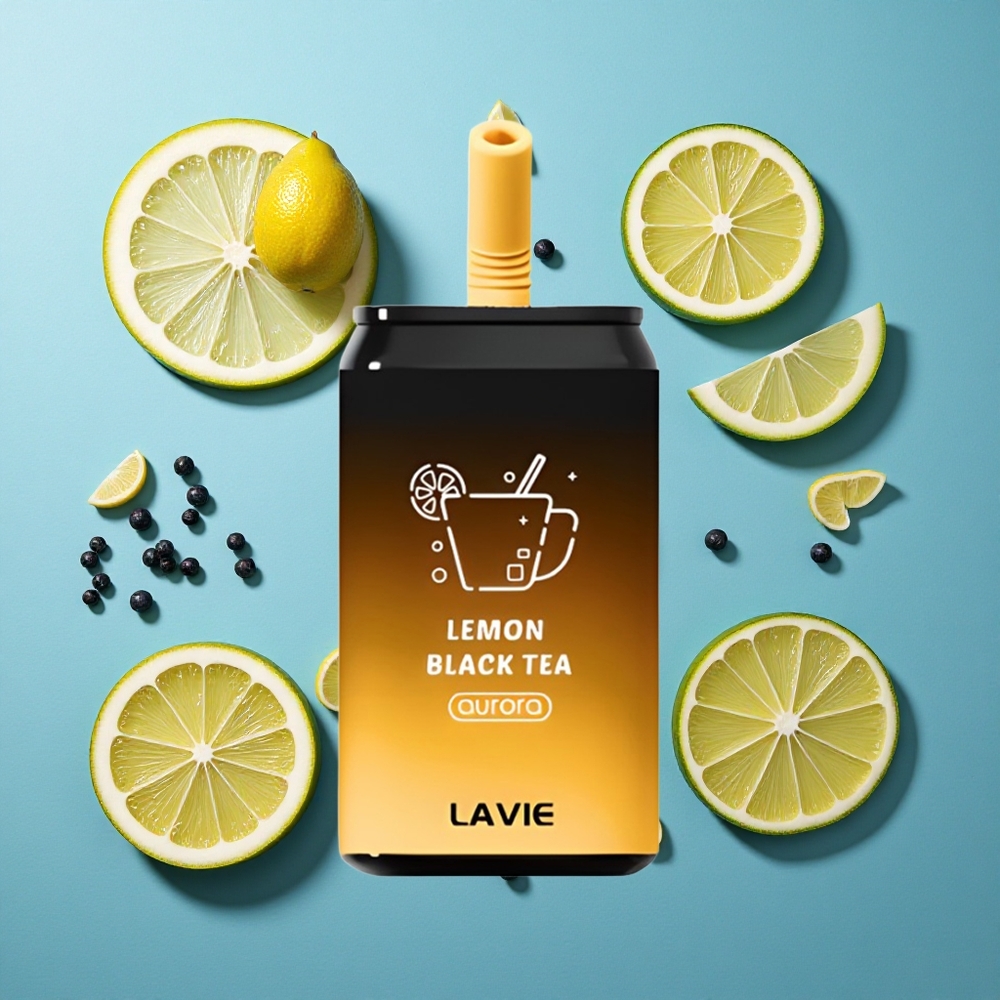 LAVIE Aurora 11000 Puffs Zitronen-Schwarztee 22ML 650mAh
