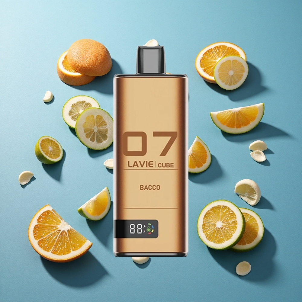Lavie Cube 20000 Puffs Einweg-Vape Tabak mit 28ML Flüssigkeit und Typ-C-Ladeanschluss