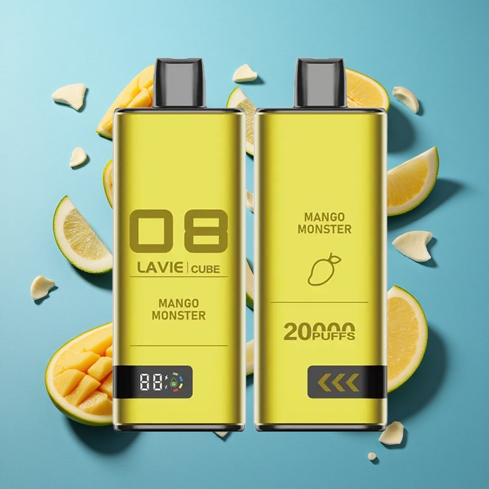 Lavie Cube 20000 Puffs Wegwerf-Vape Mangomonster 28ML Typ C