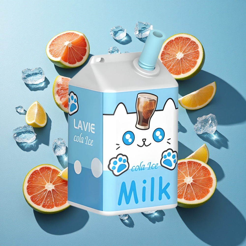 LAVIE Milch 7000 Puffs Cola-Eis 16ML Typ-C Wiederaufladbar