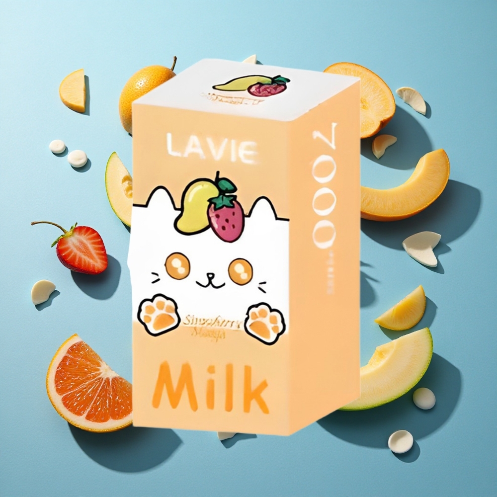 LAVIE Milch 7000 Puffs Erdbeer Mango 16ML Typ C