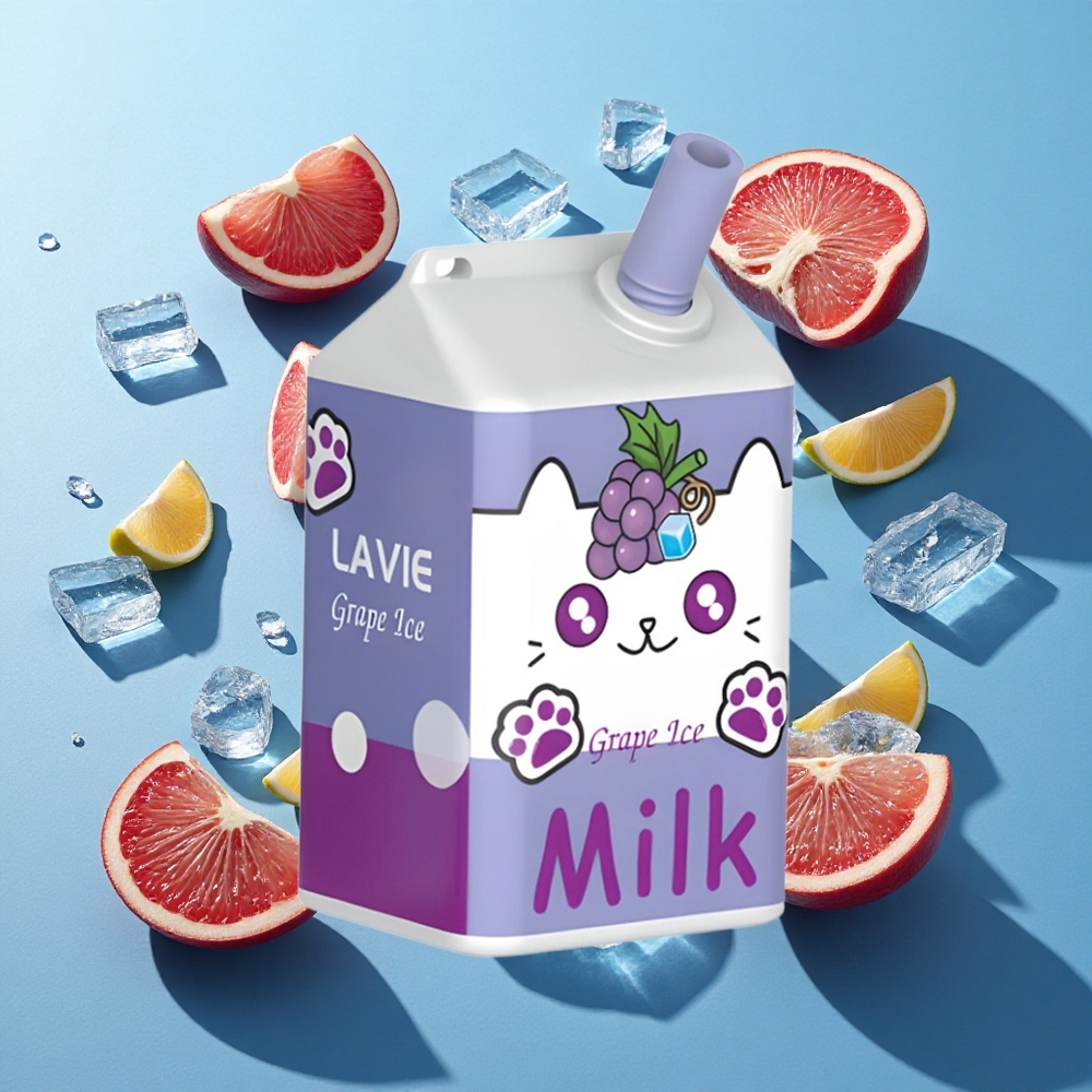 LAVIE Milch 7000 Puffs Grape Eis 16ML 600mAh