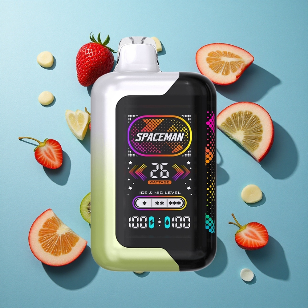 SMOK SPACEMAN SP40000 20ml Erdbeere-Kiwi Einweg-Vape mit 40000 Puffs