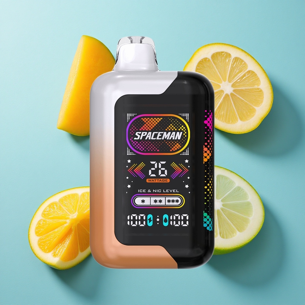 SMOK SPACEMAN SP40000 20ml Saurer Mango Honigtau Einweg-Vape