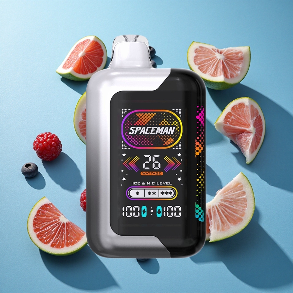 SMOK SPACEMAN SP40000 Einweg-Vape Brombeere-Himbeere mit 20ml E-Liquid und 1000mAh Akku