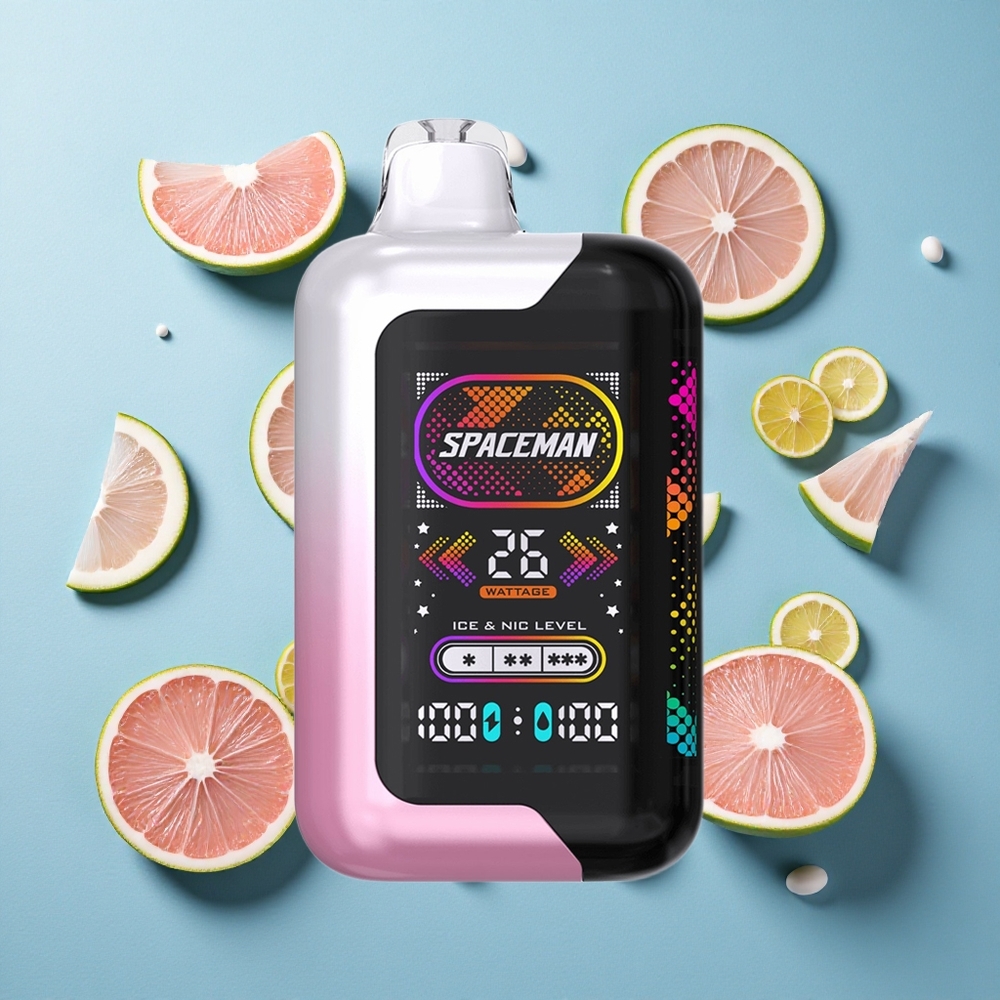 SMOK SPACEMAN SP40000 Wegwerf-Vape Rosa Limonade mit 20ml E-Liquid und 40000 Puffs