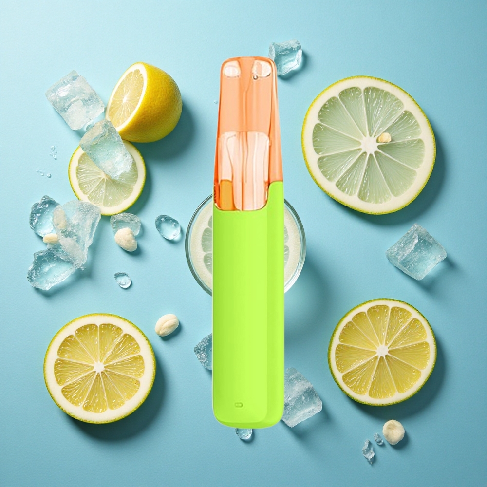 Snowplus Dash 4000 Puffs Keramik-Akku 530 mAh Spritzender Eistee Zitrone