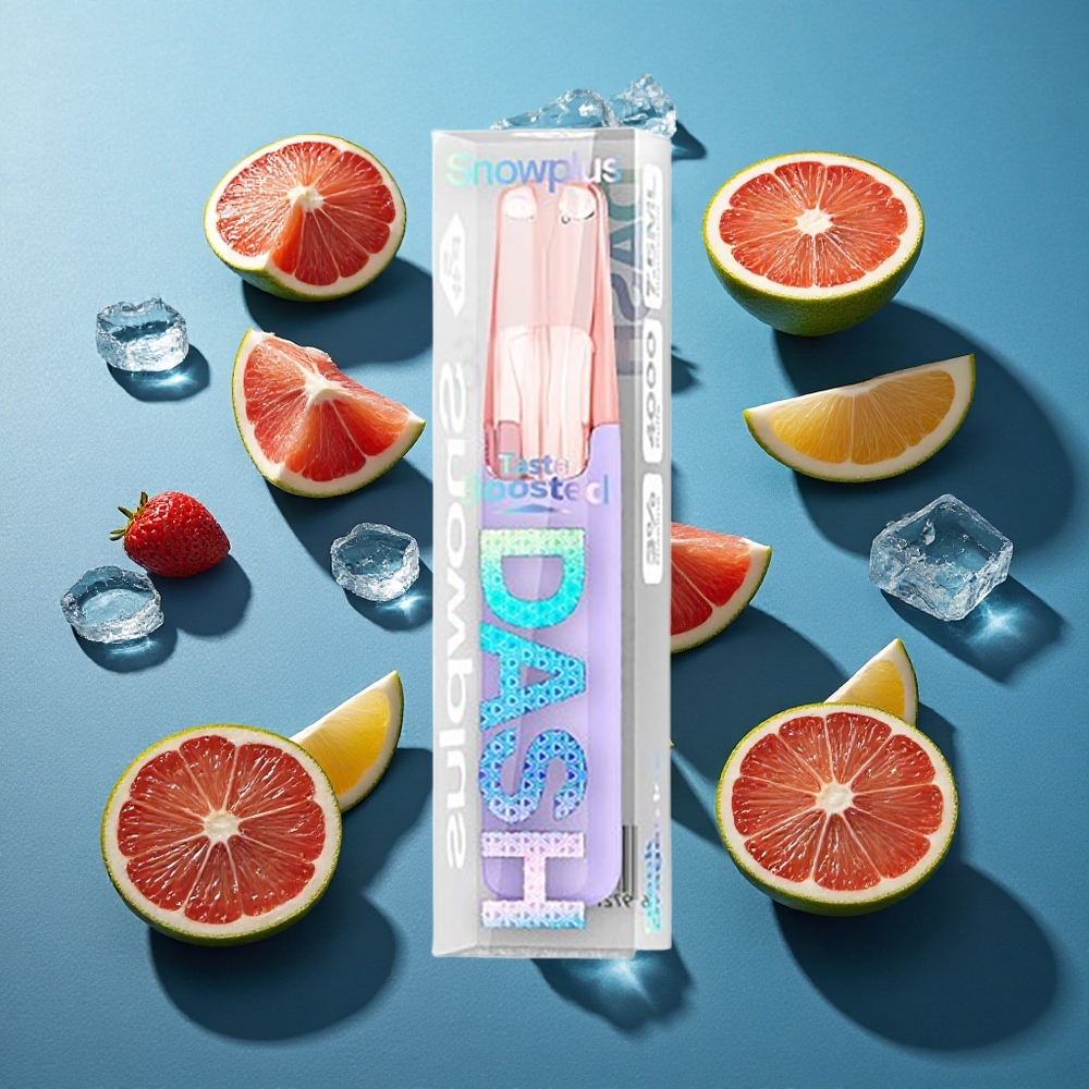 Snowplus Dash 4000 Puffs Keramik Schwarz Drache Eis