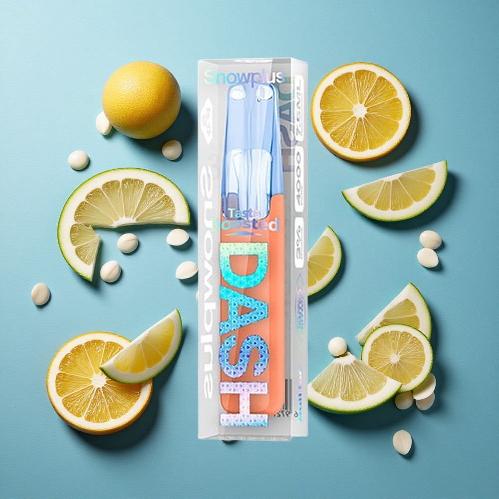 Snowplus Dash 4000 Puffs Wegwerfgerät Bull Eis mit Keramik-Atomizer und 7,5 ml E-Liquid