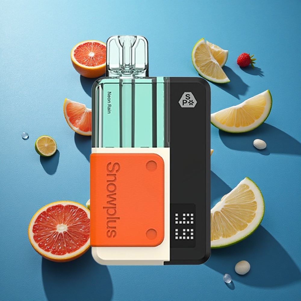 Snowplus Swift 5000 Puffs Prefilled Pod Kit Neonregen mit Dual-Mesh und 1000 mAh