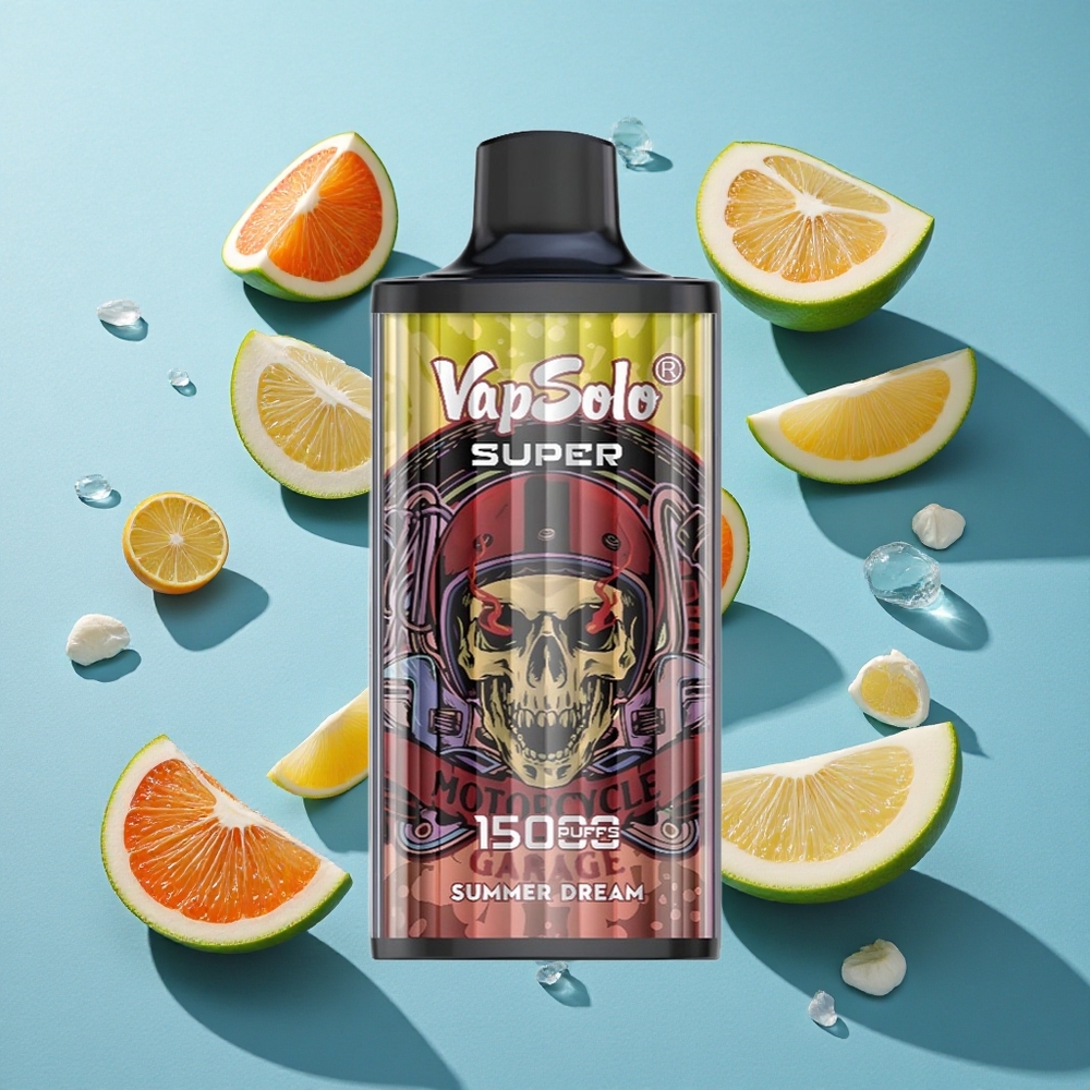 Vapsolo Super 15000 Puffs 40ml Sommertraum Einweg-Vape