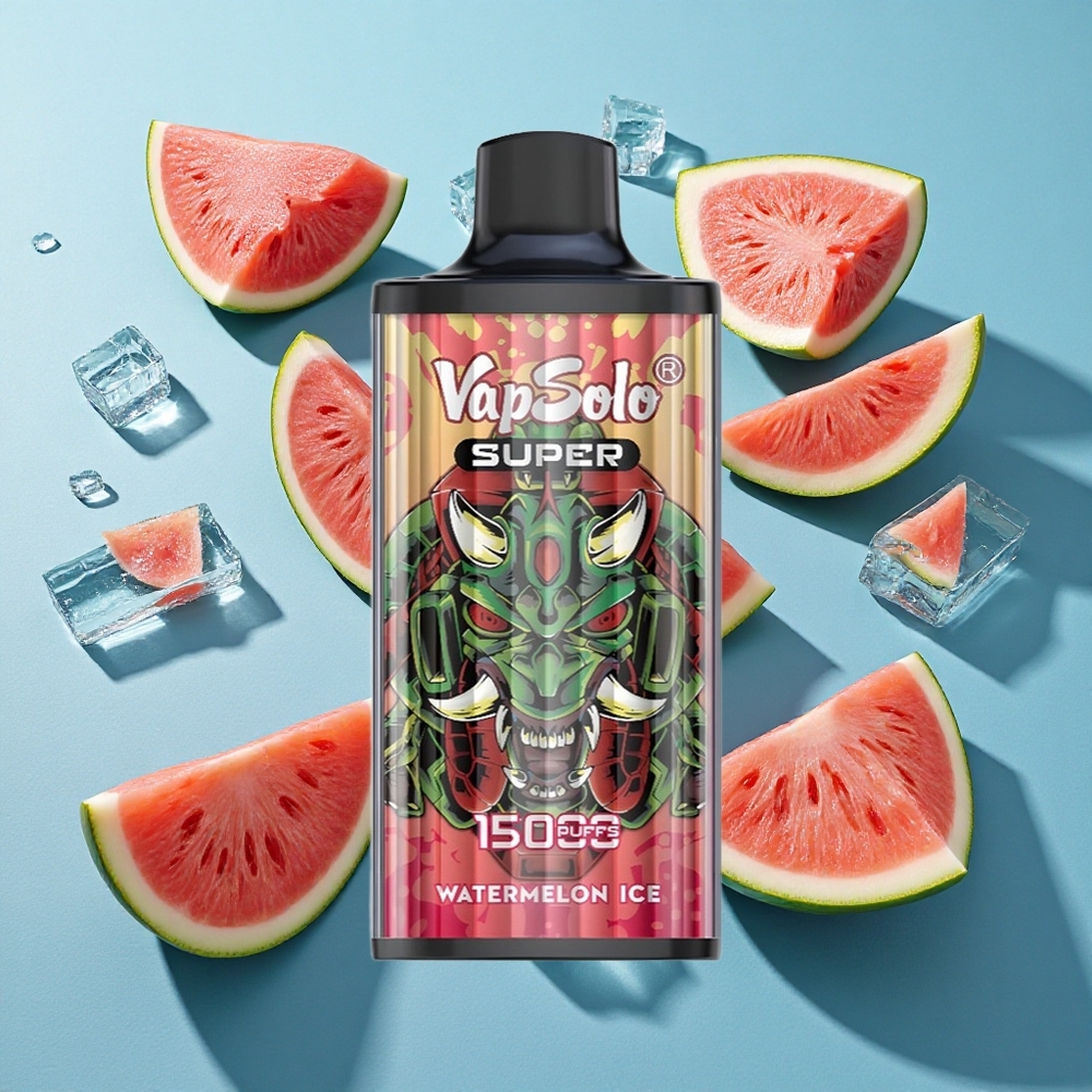 Vapsolo Super 15000 Puffs 40ml Wassermelone-Eis Typ-C
