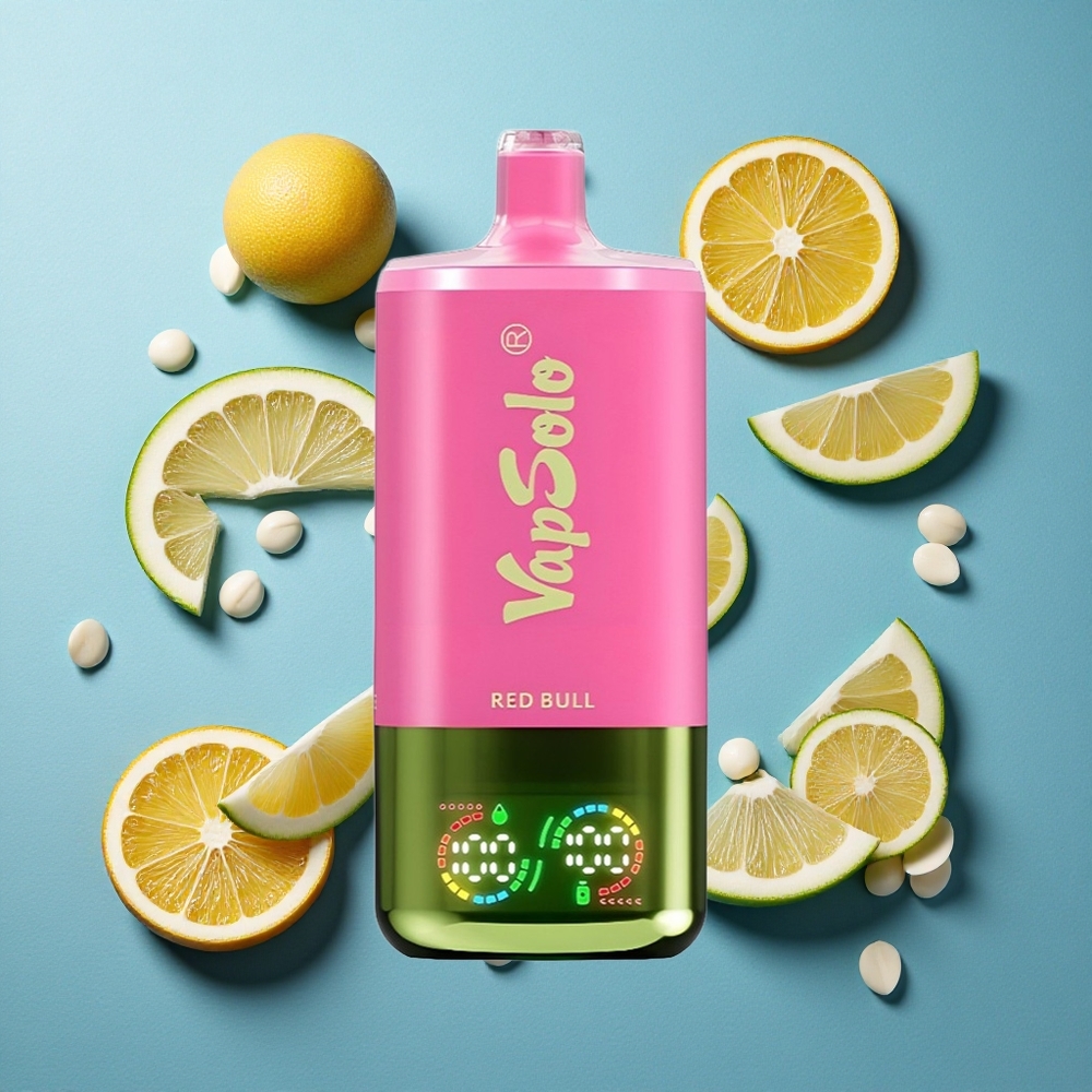 VapSolo Triple 30000 Puffs Einweg-Vape Red Bull 40ml 20mg/ml oder 20/50mg/ml Nikotin Typ-C